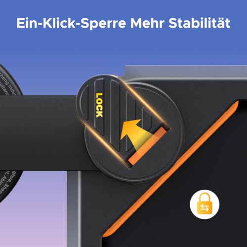 UGREEN MagSafe Autohalterung für Tesla Model 3 / Y, Speziell für Tesla Entwickelte Handyhalterung Auto, 360°Drehbare Auto Handyhalterung für iPhone 17 16 15 14 13 12 & Magsafe Hülle 5