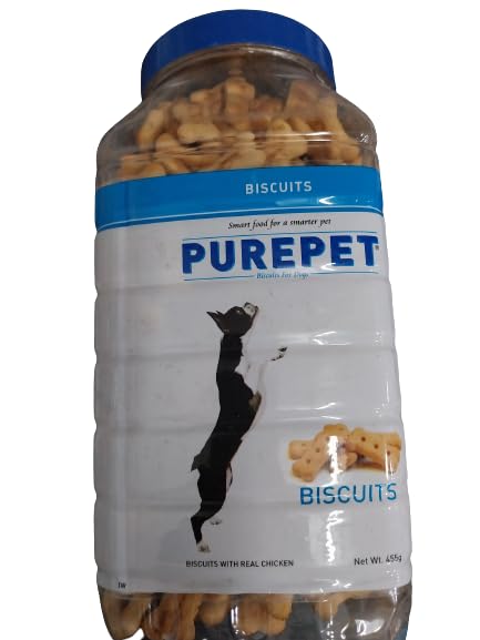 See full amazon price history chart for PUREPET Milk Flavour Biscuit Dog Treats- Jar, 455G, All Life Stages Sold by Bhawanipore All 4 Pets PUREPET Milk Flavour Biscuit Dog Treats- Jar, 455G, All Life Stages Sold by Bhawanipore All 4 Pets (B0CGDSQPD1) Amazon Price History, Amazon Price Tracker