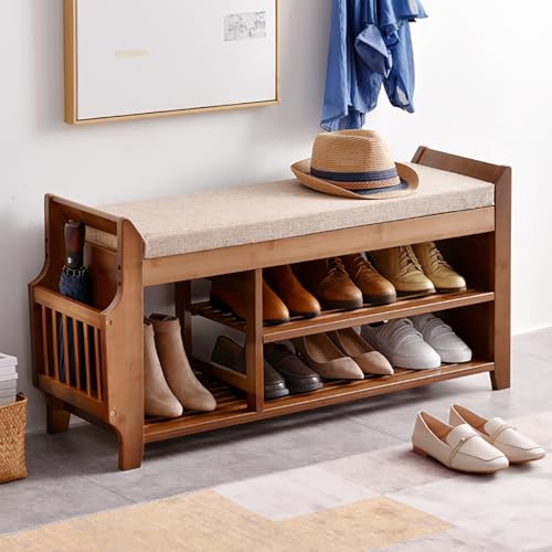 Rangement d'entrée avec banc porte-chaussures pour petits espaces - 3