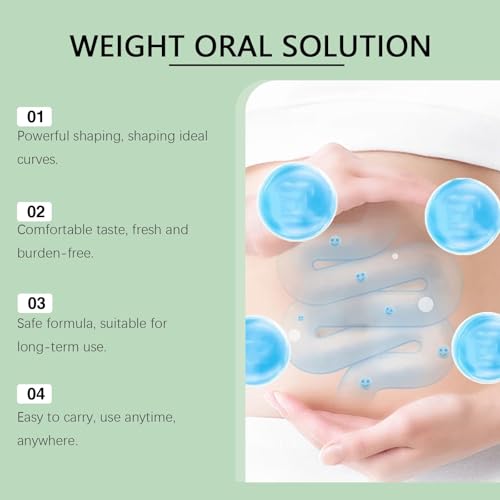Orale Flüssigkeit zum Abnehmen, Abnehmen Tropfen zum Trinken, Orale Lösung, Weight Loss Oral Solution, Fettverbrenner, Fatburner, Bauchfett Schnell Loswerden, Bauch Weg, Straffen Slim, 3 Stück – Bild 6