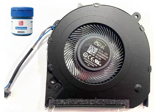 Image of Replacement Internal CPU Cooling Fan for HP 240-g8, 240 g8, 245-g8, 245 g8, 246-g8, 14-cf, 14 cf, 14s cf 14s-cf. Comes With Complimentary MH501 Thermal Greasen (Cooling paste).
