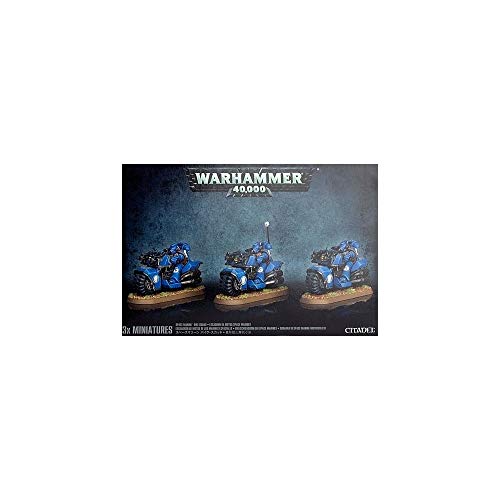 Games Workshop Warhammer 40,000 Space Marines Bike Squad