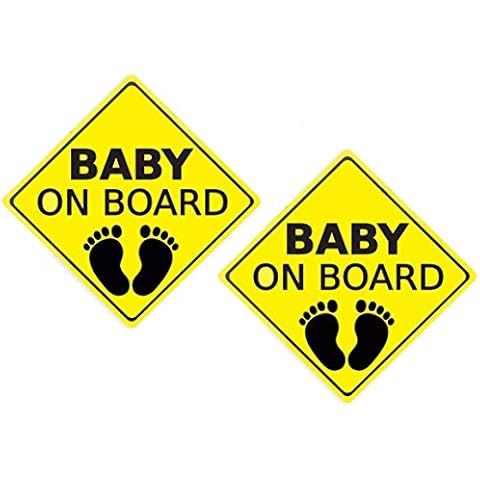 SoulQ Baby On Board Reflective Sticker Cover