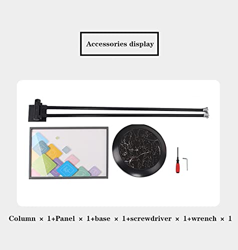 Présentoir A3 réglable avec cadre rotatif horizontal et vertical