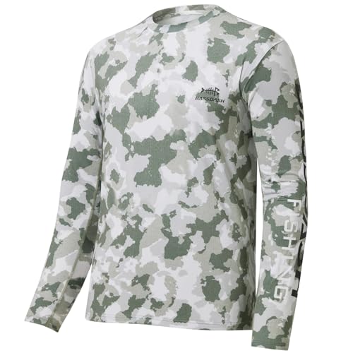 T-Shirt de Pêche UPF 50+ Respirant et Léger pour Randonnée et Surf