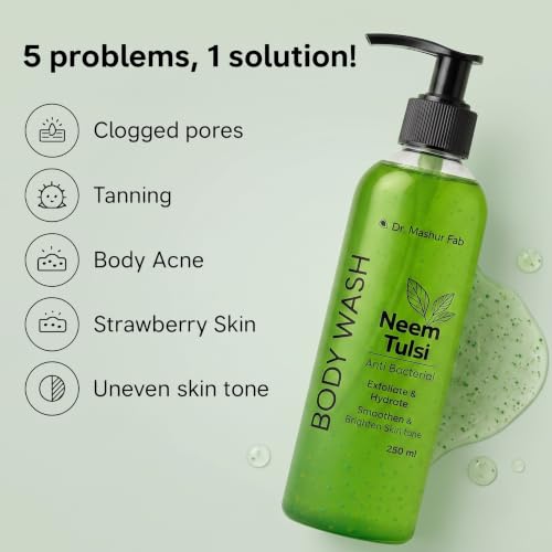 Image of Body Wash - Refreshing Citrus Cleanse, Brightening & Hydrating Shower Gel - 250 ml (1, NEEM)