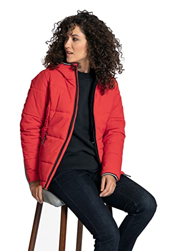 ELKLINE Damen Comfortable Steppjacke, auraorange, 40