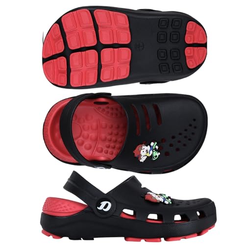 Image of DOCTOR EXTRA SOFT Unisex-Child Kids Classic Ultra Soft Clogs /Sandals with Adjustable Back Strap| Comfortable & LightWeight| Stylish & Anti-Skid| Indoor & Outdoor Casual Sports Mules Boys & Girls D-514