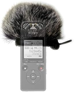 Furry Cover Windscreen Windshield Muff Compatible for Sony ICD-SX2000 PCM-A10 ICD SX712 SX733 SX734 Handy Audio Recorder