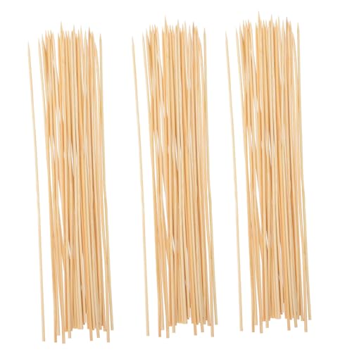 HEALEEP 210pcs Skewers Natural Marshmallow Barbecue Skewers for Grilling Sturdy Design for Outdoor Cooking and Campfire Fun for Sharing with Friends