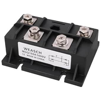 Weasch Bridge Rectifier MDQ-150A, AC to DC, 1600V 150A, Full Wave Diode ...