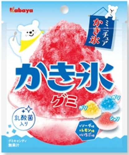 Amazon | カバヤ食品 かき氷グミ 55g | カバヤ食品 | グミ 通販