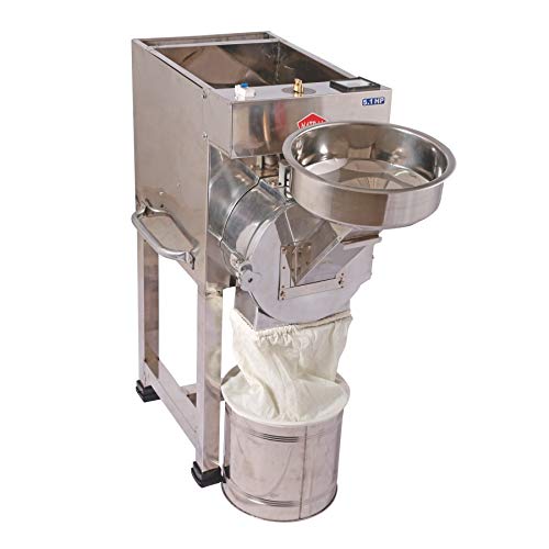 Natraj Light Duty Commercial Flour Mill 3 HP [SINGALE Phase] Amazon