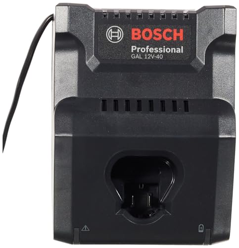 Bosch Professional Singlevolt-Li-Ion-Schnellladegerät GAL 12V-40 (Zubehör für 12 V Li-Ion-Akkus von Bosch Akku-Geräten)