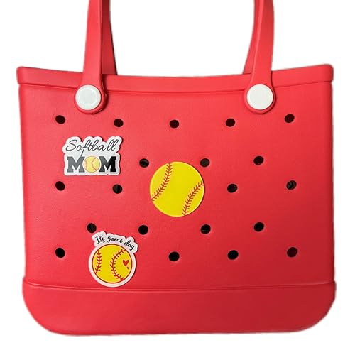 Image of 3 Pcs Bogg Bag Charms - Toe Rubber Beach Bag Accessories For Women & Teen Girls