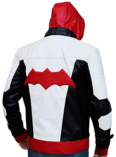 Red Hood Jacket - Red Hood Motorcycle Jacket and Vest 2 in 14