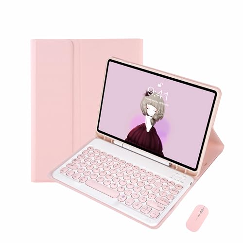 Galaxy Tablet A9+ 2023 Case with Keyboard et souris amovible pour écran 11 pouces