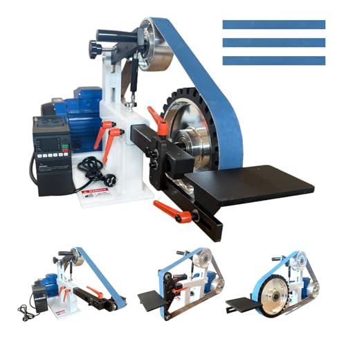 Belt Grinder Sander with VFD,2x72-inch 1500W 2HP...