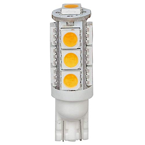 Hero-Led T10Wg13T-Ww 12V Dc T10 Wedge 194 921 168 Ultra Bright 13-Led 5050 Smd Led Bulb, 20-Pack, Warm White/Soft White 3000K #TOP11