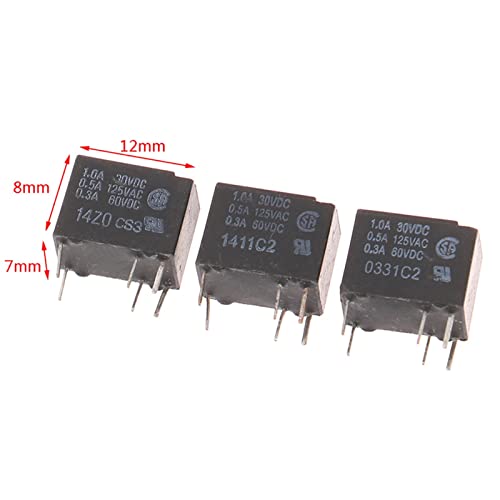 Relé de señal G5V-1 soluciona fallos de energía en placas de 24VDC de 6 pines 7