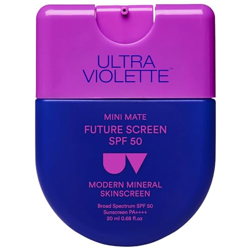Ultra Violette Mini Future Screen SPF 50 Mineral Fragrance-Free Facial Sunscreen (20ml / 0.68 fl oz)