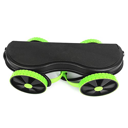 Honelife Multi Função Double AB Roller Wheel Dobrável AB Muscle Trainer Home Gym Fitness Wheel