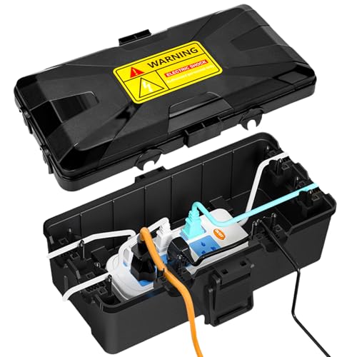 Boîte de distribution étanche IP54 évite les courts-circuits de vos rallonges