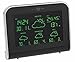Produktbild TFA Dostmann 35.5060.01.IT Nimbus Satellitengestützte Funk-Wetterstation mit Color Sharp Farbwechsel-Display (schwarz mit Batterien)