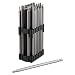 ABN Extra-Long Security Bit 32Pc Set, 6in Shank, 1/4in Drive - Star, Tamper, Tri-Wing, and Spanner Bits with Tray