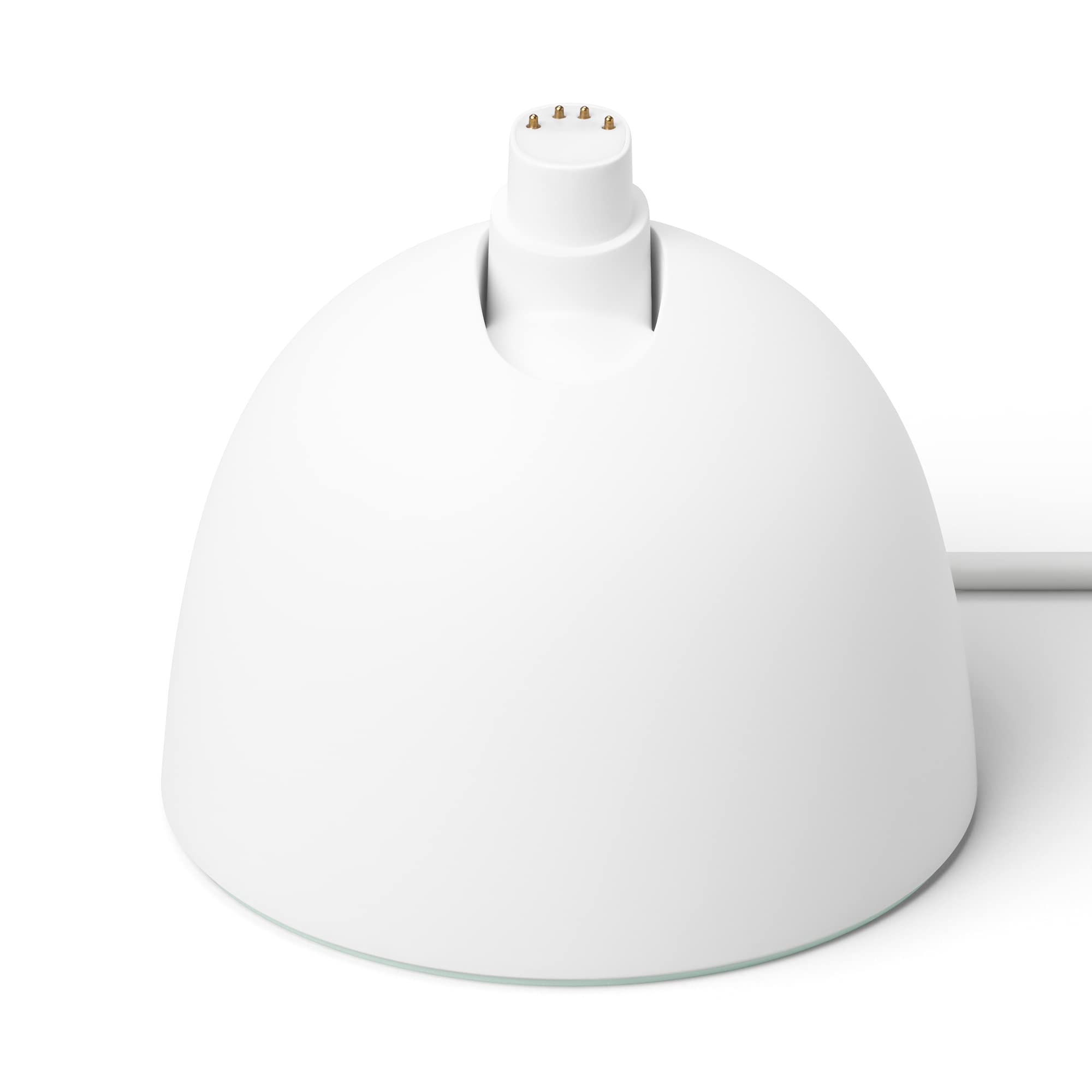 GoogleNest Cam Stand with Power Cable - Wired Tabletop Charging Station, Snow