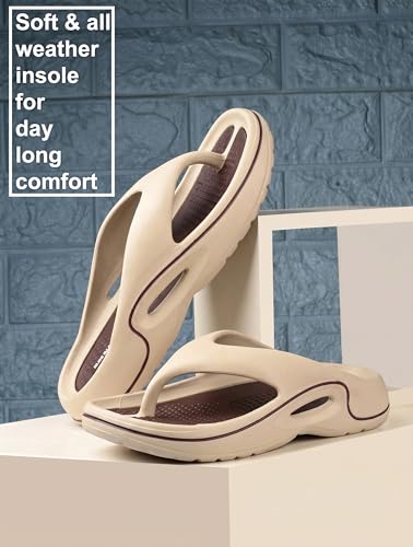 Image of Extra Soft Premium Slippers with Soft Acupressure Comfortable & Light Weight Stylish & Anti-Skid Classic Ultra Soft Casual Waterproof & Everyday Flip Flops BB147NEW