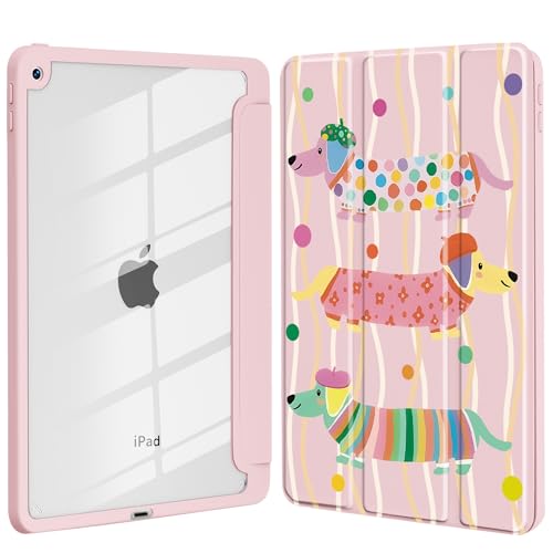 Étui iPad 7/8/9e génération antichoc, coque transparente fine chic