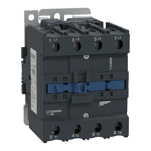 Contacteur magnétique AC LC1D40004U7 noir 4P 4NO 60A inverseur tripolaire bobine 240V