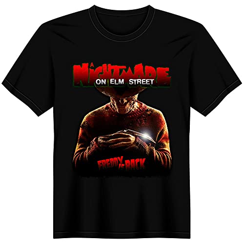 Desconocido Camiseta FREDDY KRUEGER (Hombre, Mujer y Niños) Cine de Terror. Camiseta de Películas (4XL, Hombre)