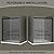 VISRACK Sliding Rain Glass Shower Door 56-60" Wx70 H Waterproof Bathroom Glass Framed Shower Door with Premium 1/4 Inch(6mm) SGCC TemperedGlass,304 Stainless Steel Reversible Installation,Black