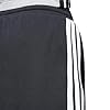 adidas Men's Essential Three Stripes French Terry Short, Black/White, 3XL #4