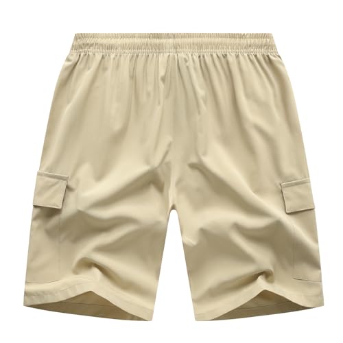 Aivees.Dream Shorts esportivos para meninos, shorts cargo de caminhada de secagem rápida, shorts de