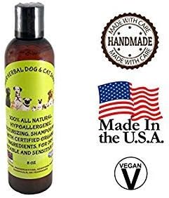 Pioneer Herbal Pets - 100% Organic Pet Shampoo and Conditioner. Hypoallergenic Dog Shampoo for Dry Itchy Skin, Natural Puppy Shampoo &…