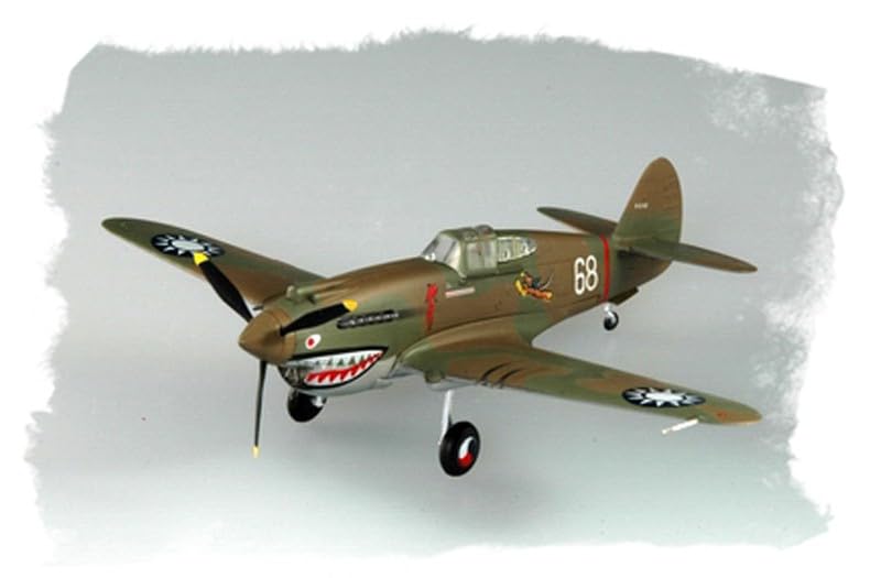 Kit Hobbyboss P-40B/C Hawk 81 à l'échelle 1:72 pour maquette d'avion authentique - 4