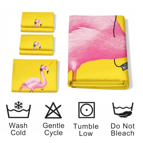 Housse de couette animaux hypoallergénique pour un lit sans acariens