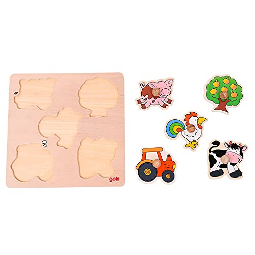 Goki-In Campagna, Lift-out Puzzle, Basic, Colore