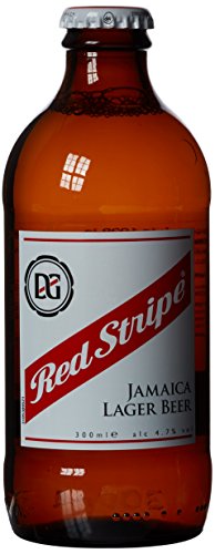 Red Stripe Premium Lager Stubby Bottles 30 cl (Case of 6)