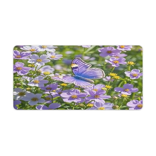 Alfombrilla de escritorio impermeable rosa 30x60 cm