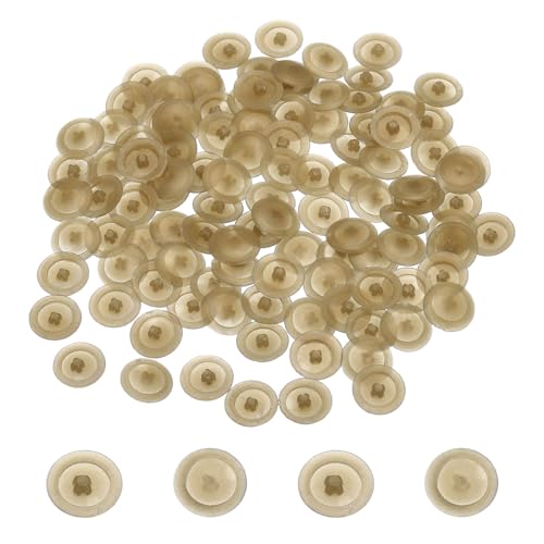 Tapones de rosca plásticos uxcell de 12 mm para solucionar la vista de tornillos expuestos