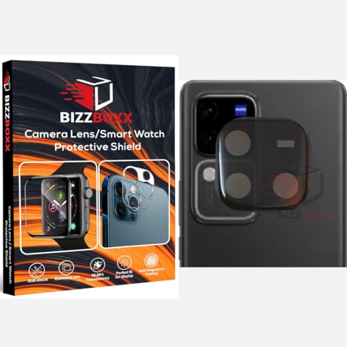 Image of Camera Lens Protector Compatible With vivo V30 Pro 5G | vivo V30 5G | Back Camera Glass | 9H Hardness 3D Look | With Easy Installation Kit (Pack of 1)