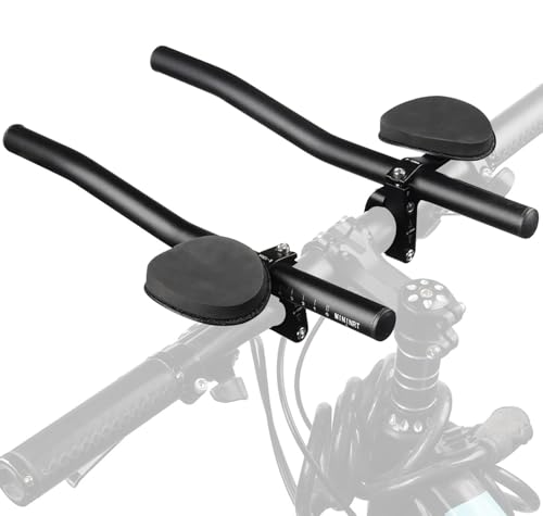 YERGOFE Bike Aero Bar - Foam Pad Bicycle Handlebar Attachment for MTB and Road Bike