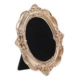 Mini cadre photo vintage : cette pièce dégage une élégance européenne , ajoutant une touche de sophistication à votre collection de bijoux, cadre photo en résine