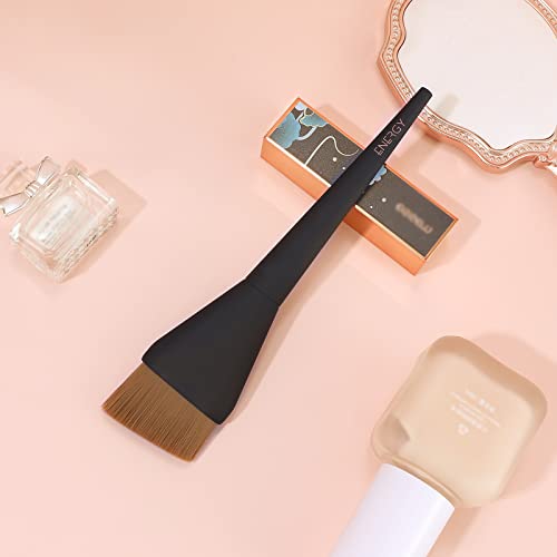 Energy Angled Kabuki Foundation Brush For Liquid Makeup, Premium Makeup Brush Concealer Brush For Liquid Cream Foundation Bronzer Powder Foundation-Pro Quality Synthetic Dense Bristles #TOP5