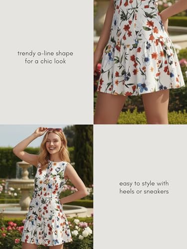 Image of Leriya Fashion Dress for Women | Western Mini One Piece Dress for Women Short with Button Up | A-Line Casual Summer Dresses for Beach & Stylish Party Outifits