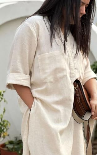 Image of Cord Set for Women Cotton Stylish Co Ord Outfit Kurta Pant Western Office Casual Summer Wear Style Coord Sets for Women Stylish Dress Daily Use Co Order, Coat, Cod, Cot, co-ord, corts